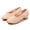 Beige, variant on Womens Latin Dance Sandals Close Toe Beginner Ballroom Pract𝗂ce Shoes L𝗈w Heel Canvas Ta𝗇g𝗈 Teaching Shoes Comfortable Soft Sole Performance Sandles