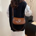 thumbnail image 4 of Bolsillo Modernas Bolso Cuerpo Cruzado Con Hombro para Mujeres PU Capacidad Gran Correa Ajustable 2 Correas Al Aire Libre, 4 of 9