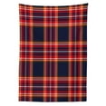 thumbnail image 2 of Plaid Outdoor Tablecloth, Traditional Pattern from Scotland Vivid and Geometric Cultural Design Abstract Look, Decorative Washable Fabric Picnic Table Cloth, 58 X 84 Inches,Multicolor, by Ambesonne, 2 of 2