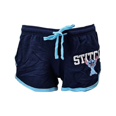 Disney Stitch Junior Blue Dolphin Short, XS-XL (Women's)