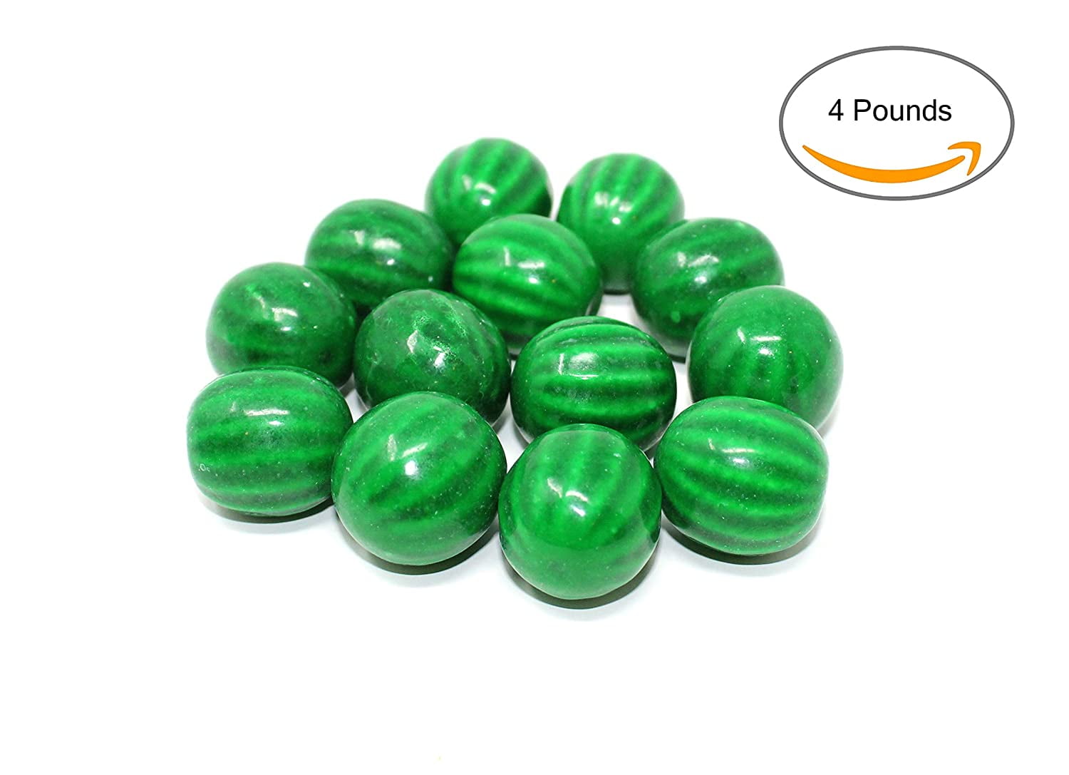 Dubble Bubble Watermelon Bubble Gum Bulk Bag 4 Pounds Geen Gum