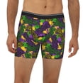 thumbnail image 2 of Men'S Boxer Briefs, Mardi Gras7 Soft And Breathable Mens Underwear Boxer Briefs With Widen Waist, 2 of 2