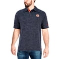 thumbnail image 3 of Men's Colosseum Navy Auburn Tigers Down Swing Polo, 3 of 4