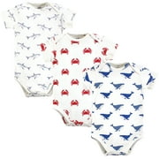 Touched by Nature Unisex Baby Organic Cotton Bodysuits, Mystic Sea Creatures, 18-24 Months