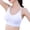 White, variant on Bras for Women,Shockproof Sports Bra Fixed Cup Push Up Fitness Vest with Spaghetti Strap Back Design,Sports Bras for Women,White,XL