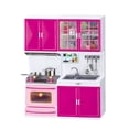 thumbnail image 2 of Compact Mini Kitchen Play Set with Realistic Design Refrigerator and Accessories Indoor Pretend Cooking Toy for Imaginative Role Play Activity Promotes Interactive Learning and Fun, 2 of 6