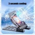 thumbnail image 6 of Foldable Phone Holder Stand With Cooling Fan Radiator USB Power Gamings Accessory For Smartphone Tablet Quiet Operations, 6 of 9