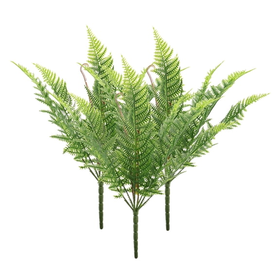 Masteelf 2 Pcs Artificial Ferns for Indoors Fake Outdoor Plants Green