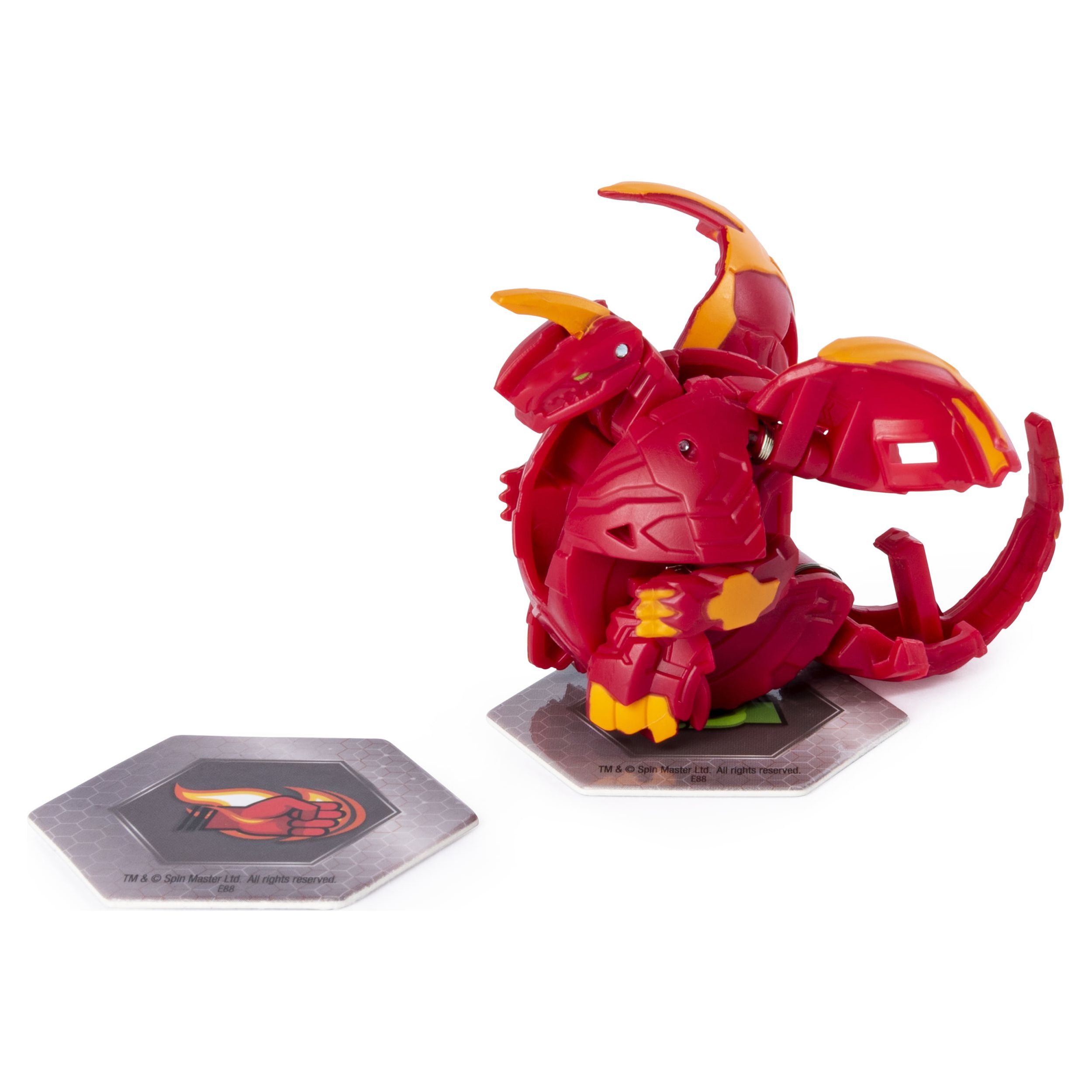 Bakugan, Dragonoid, 2-inch Tall Collectible Action Figure and Trading Card, for Ages 6 and Up - image 3 of 5