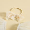 thumbnail image 4 of 2 Pcs Robe pour Filles Tout-Petits Tenues Papillon Princess Robe en Tulle avec Bandeau Robe de Fête d'Été Violette 3-4 Ans, 4 of 8