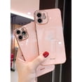 thumbnail image 2 of Funda de teléfono de silicona suave bonita con baño de moda de marca de lujo para iPhone 14 13 11 12 Pro Max Mini XR X XS 7 8 Plus SE 3 Tan Jianjun unisex, 2 of 2