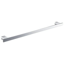 Eviva Sleek Bathroom Towel Bar in Chrome