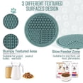 thumbnail image 2 of Pawpourri Silicone Dog Food Mat with Reduces Anxiety, Better Eating Habits and Oral Health, 1 Pack, 2 of 4