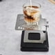 thumbnail image 5 of Soporte Para Báscula De Café De Acero Inoxidable, Bastidor De Pesaje De Altura Ajustable Para Máquina, Bar Doméstico, 14,8 X 11,8 X 8 Cm, Plateado, Negro O Blanco, Para Amantes Del Café, Menaje De C, 5 of 7