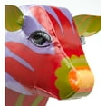 thumbnail image 4 of Evergreen Handmade Colorful Painted Folk Art Cow Metal Side Table, 4 of 5