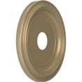 thumbnail image 2 of Ekena Millwork 16"OD x 3 1/2"ID x 1 3/8"P Traditional Thermoformed PVC Ceiling Medallion (Fits Canopies up to 9 1/2"), Universal Metallic Champagne Mist, 2 of 5