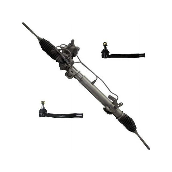 Front Steering Rack and Tie Rod End Kit - Compatible with 2007 - 2012 Nissan Altima 2008 2009 2010 2011