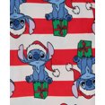 thumbnail image 3 of Stitch Girls Christmas Pajama Top & Pant Set, 2-Piece, Sizes 4-10, 3 of 3