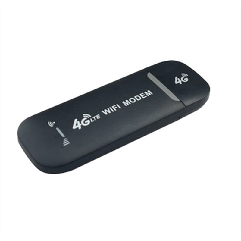 2X 4G WiFi Router USB Plug and Play LTE Hotspot with Stable Connection for Up to 10 Users Easy Micro-SIM Card Insertion