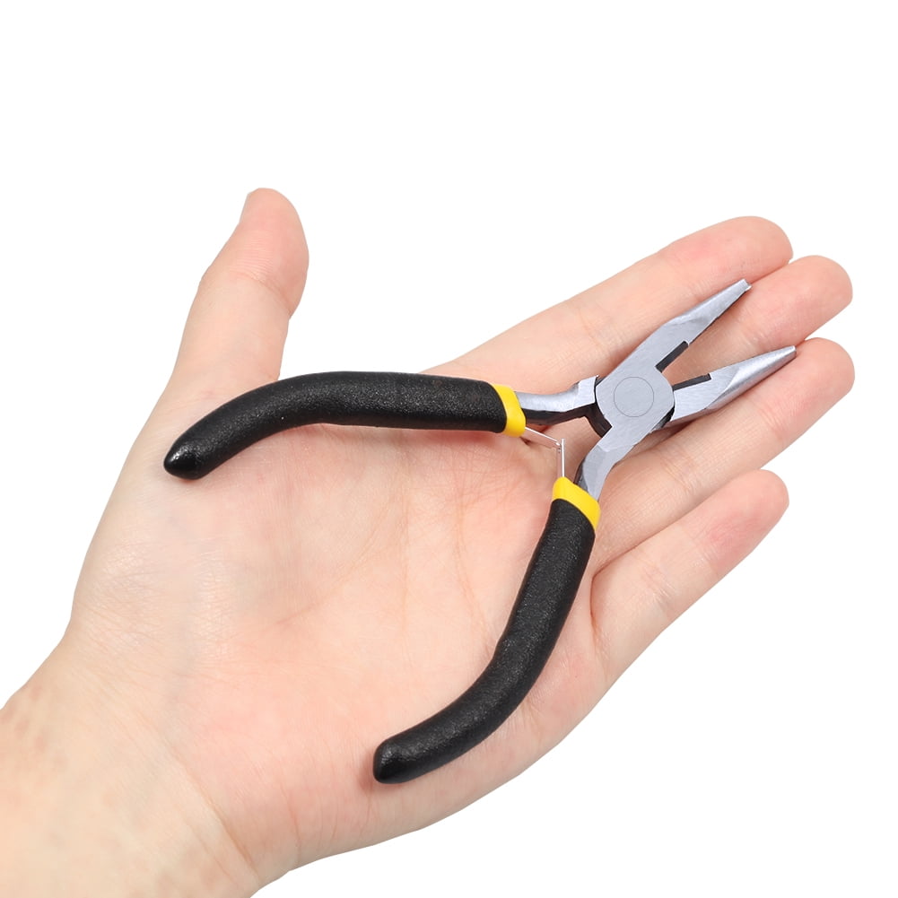  LEONTOOL Mini Round Nose Pliers with Cutters 5 Inch Wire  Looping Pliers for Jewelry Making Beading Pliers Multi-Functional Precision  Handcraft DIY Hand Tool : Tools & Home Improvement