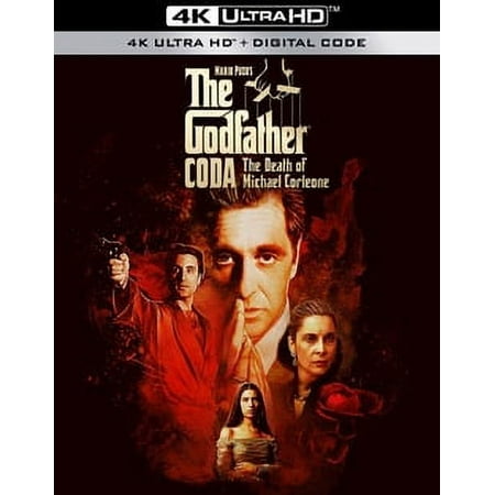 The Godfather, Coda: The Death of Michael Corleone (4K Ultra HD) (30th Anniversary Edition) [1990]