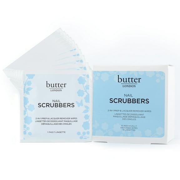 Butter London Nail Scrubber Nail Polish Remover Pads
