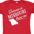 thumbnail image 4 of Inktastic Someone in Missouri Loves Me Boys or Girls Baby Bodysuit, 4 of 5