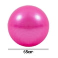 thumbnail image 2 of Yoga Ball Chair with Quick Pump, Stability Fitness Ball for Training & Physical Therapy-pink-65cm, 2 of 5