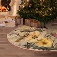 thumbnail image 5 of KLL Christmas Tree Skirt,Party Decorations Farmhouse for Christmas Decorations Holiday Party 36" -Vintage Floral Butterfly Collage, 5 of 6