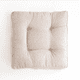 thumbnail image 1 of Xiao Hua Cojín para jardín, terraza, hogar, cocina, oficina, grueso y cómodo, blanco, 40,6 x 40,6 cm, 1 of 5