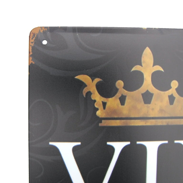 Metal VIP Lounge Retro Tin Wall Sign Vintage Man Cave Garage Bar Pub Door Decor Metal VIP Lounge Retro Tin Wall Sign Vintage Man Cave Garage Bar Pub Door Decor