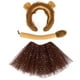 thumbnail image 1 of Set de disfraz CHUANGLI con orejas de león, diadema y tutú en forma de cola para mujer, 1 of 9