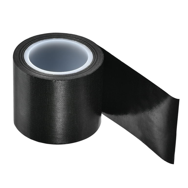 Uxcell Heat Resistant Tape High Temperature Heat Transfer Tape PTFE Film  Adhesive Tape 0.98 Width 33ft Length Black