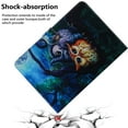 thumbnail image 6 of iPad Pro 11 Case 2020, Allytech Folio Premium PU Leather Kickstand Shockproof Corner Protective Cards Holder Book Style Magnetic Clasp Case Cover for Apple iPad Pro 11 2nd Generation,Owl, 6 of 10