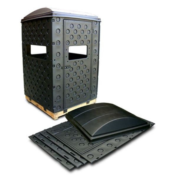 Formex Snap Lock 4x4 Portable Deer Hunting Blind with Shelf & Window Kit by