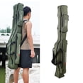 thumbnail image 3 of Portable FISHING ROD HOLDALL BAG with POCKET for made up rods & reels 2 Layers 2 Layers 150cm, 3 of 7