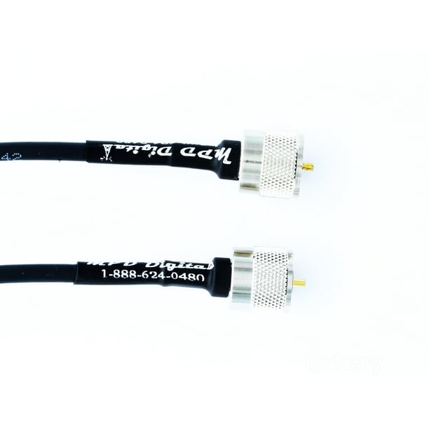 RG58 RF Coaxial Cable Jumper MILSPEC MILC17 PL259 (UHF Male