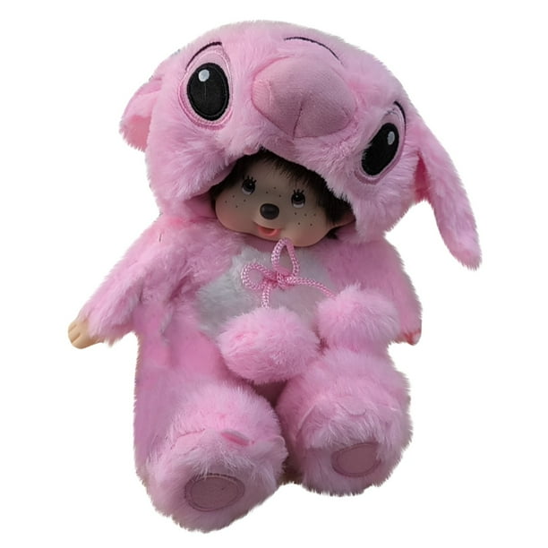 Juguete de Peluche Stitch 20cm KEVCHE Moni Primo de Lilo Angel Estilo N Edad 4+ Algodón
