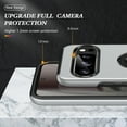 thumbnail image 6 of Dteck Case for Google Pixel 10 Pro XL,Shockproof TPU+PC Case Built-in Ring Holder Kickstand Slim Back Protective Cover for Google Pixel 10 Pro XL,Silver, 6 of 7