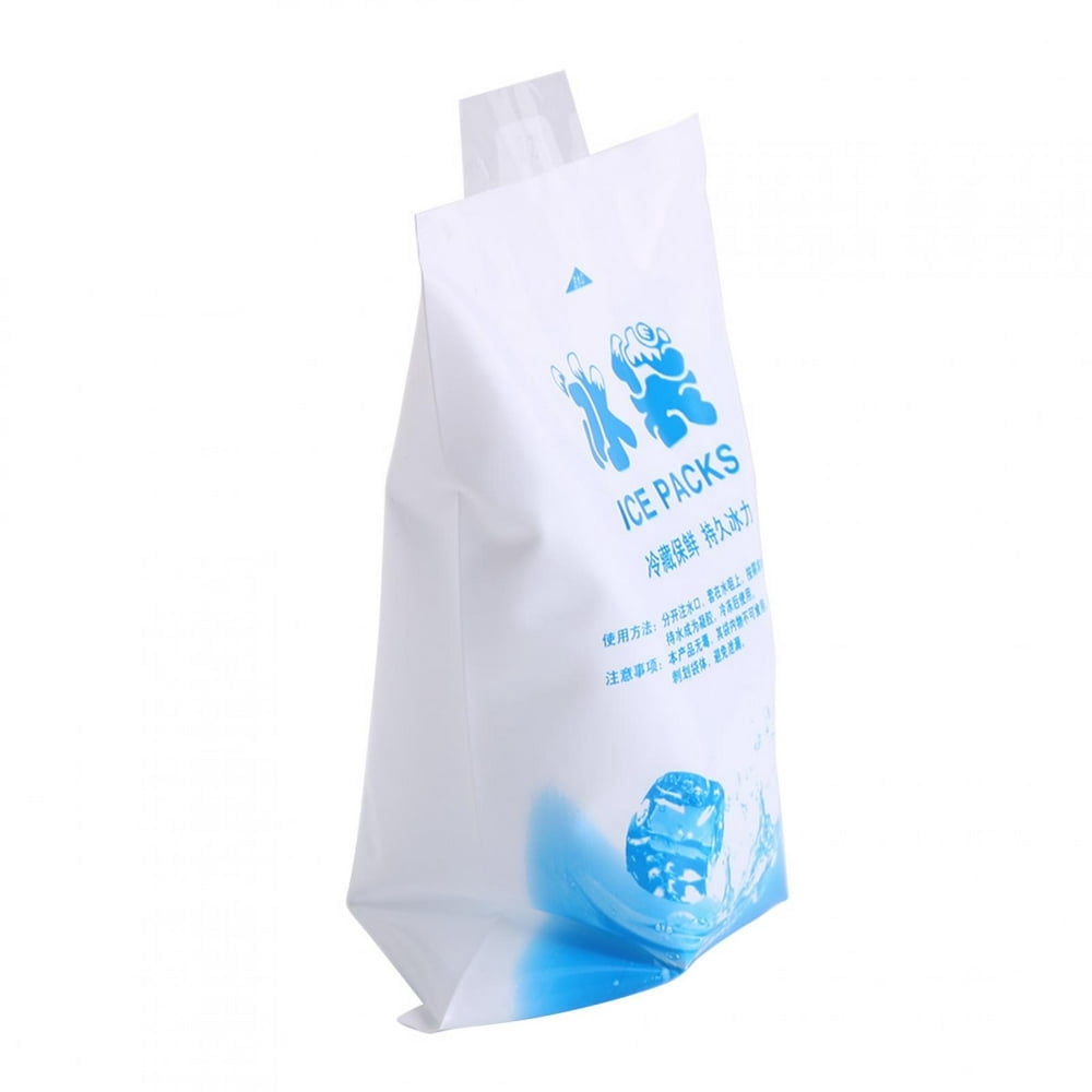 100 Packs De Glace Réutilisables - Sachets Froids Pour Transport D'aliments Surgelés, Camping Et Glacières - 4