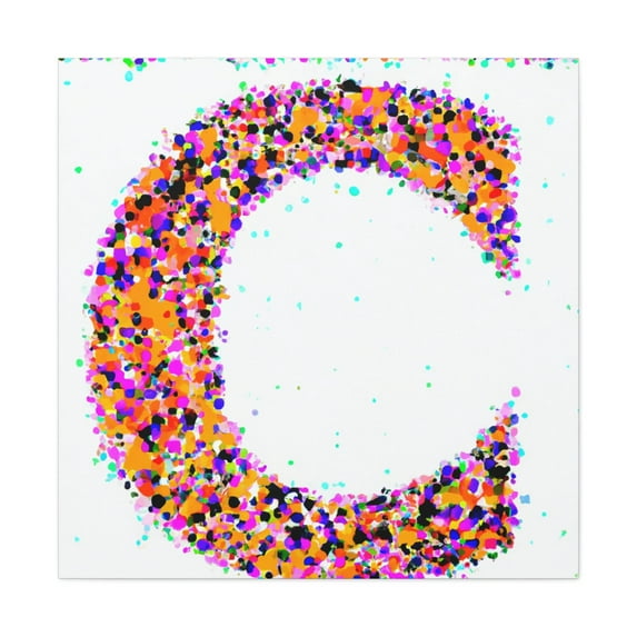 Crowns of Pointillism - Canvas