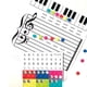 thumbnail image 2 of Pizarra Borrable Con Pegatinas De Notas Magnéticas Pizarra De Notas Musicales Tiempo De Servicio Prolongado Pizarra De Escritura De Notas Musicales Para Regalos De Niños Kearding EL010508-00, 2 of 5