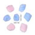thumbnail image 2 of Phenofice 500 Pcs Boules de Coton pour Bricolage Rondes Violet-Blanc pour Projets DIY, 2 of 7