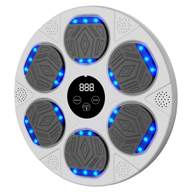 Máquina Boxeo Musical Con Objetivo Pared Reacción Ajustable para en Casa