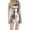 Beige, variant on Wdgfv Womens Metallic Dress Sleeveless One Shoulder Shiny Bodycon Sexy Club Mini Dresses Purple XS
