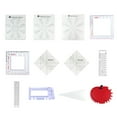 thumbnail image 5 of Acrylic Ruler Patchwork Ruler Fabric Cutting Ruler Sewing Ruler for Quilting, 5 of 15