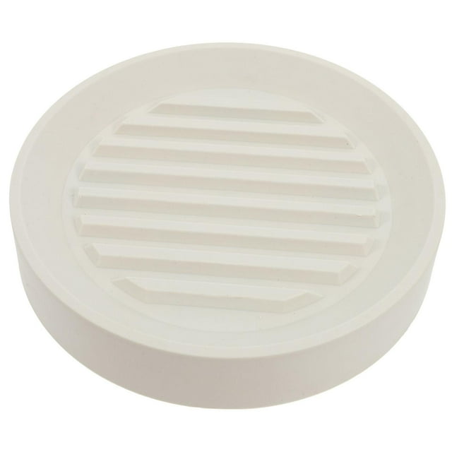 Heavy Duty Round Plant Roller Base with Casters Mobile Wheel Flowerpot Tray Planter Plates to Catch Water Plastic Drip Tray for Pots White 19.50X15.00