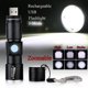 thumbnail image 4 of 1 Pieza de Antorcha Linterna Suministros de Deportes Multisusos Recargable Lámpara Regalo Negro Baoblaze Linterna de mano, 4 of 8