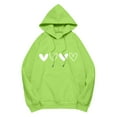 thumbnail image 4 of Sweatshirt for Women Perfect For Daily Wear or Loungewear! The Best Choice for Valentine's DayS Green Valentine's Day Sweatshirt, 4 of 4