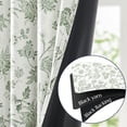 thumbnail image 3 of Cortinas Opacas Florales Jinchan para Dormitorio, 244 cm de Largo, 3 of 9